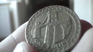 Menai bridge 2005 £1 coin