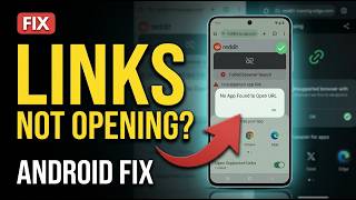Fix "No App Found to Open URL" Error on Android in 2026 | Step-by-Step Guide