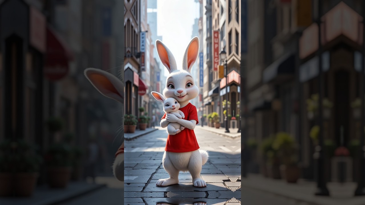 baby rabbit emotional story 🥹 