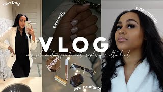 VLOG: GETTING A JOB IN PROPERTY MANAGEMENT + NEW NAILS + SEPHORA & ULTA PICKUPS I DIDN'T NEED & more