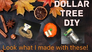 $3  Dollar Tree DIY - Country Living Pumpkin