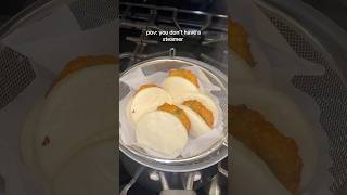 In case you don’t have a food steamer #fyp #steamer #kitchenhacks #shorts