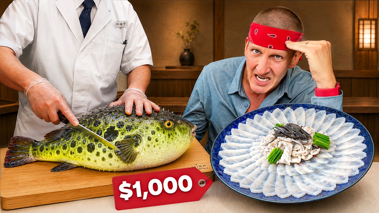 $1000 Japanese Seafood Challenge!! Mega Sushi Bowl!!