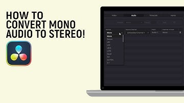 How to convert mono audio to stereo in Davinci Resolve Software [easy]