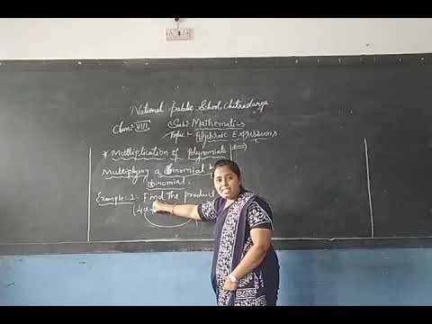 Algebraic Expressions, Grade 8 - Part 6 - YouTube