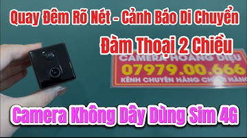 Camera Không Dây Dùng Sim 4G Lắp Ngoài Trời , Camera Sim S10 Sử Dụng Độc Lập Không Cần Wifi