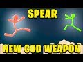 THE MOST OP SPEAR IN THE GAME?!? - STICK FIGHT | JeromeASF
