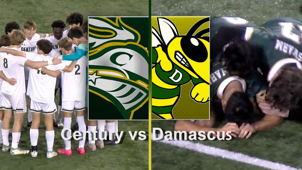 CMSportsNet Highlights: Century vs. Damascus Class 2A Boys Soccer State Final 11/16/23