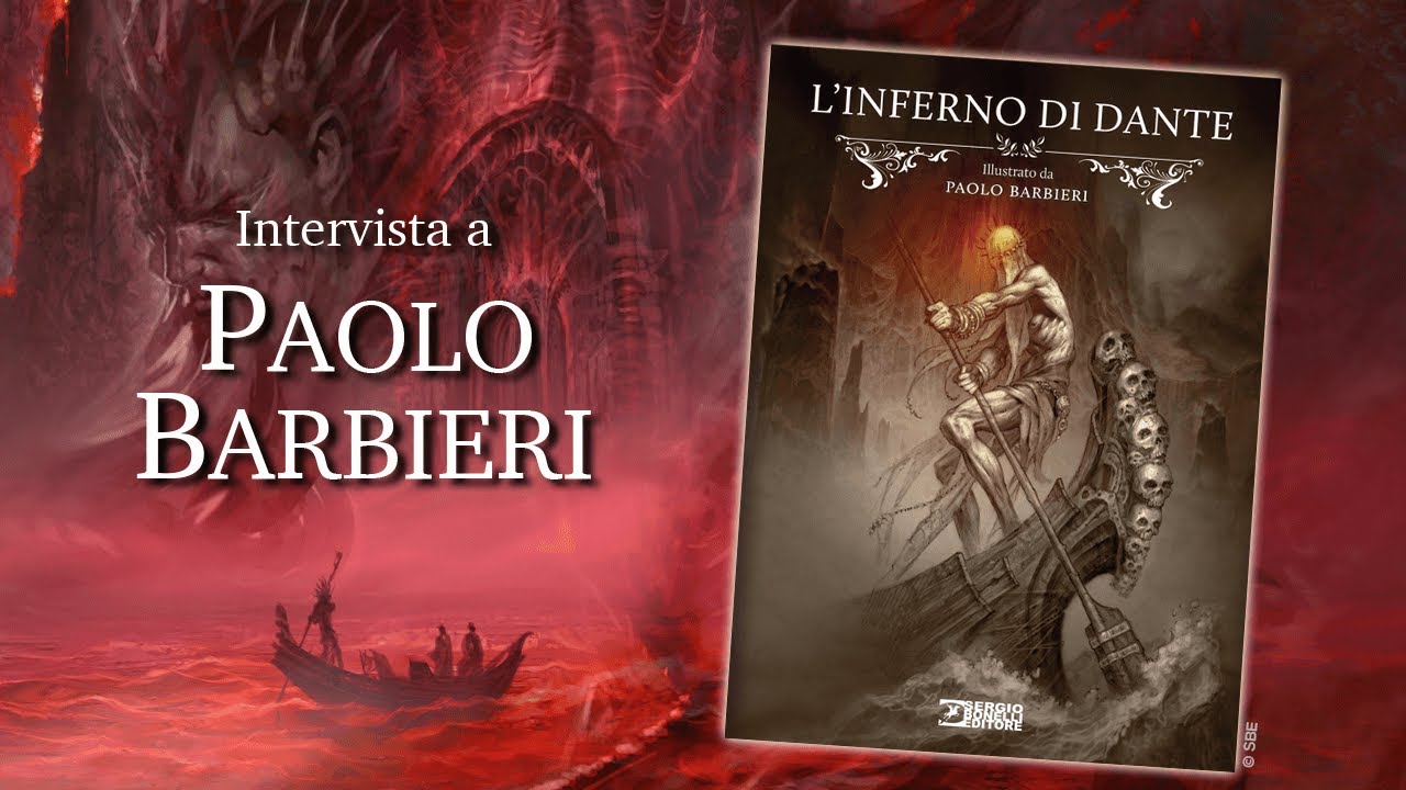 L'Inferno di Dante illustrato da Paolo Barbieri!, image size:1280x720