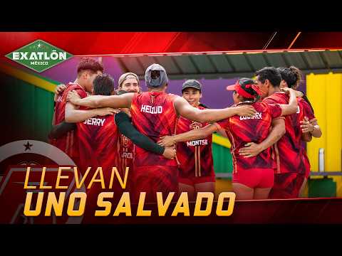 THE RED TEAM WINS THE FIRST SURVIVAL CHALLENGE OF THE WEEK! | EXATLÓN MÉXICO SEASON 10