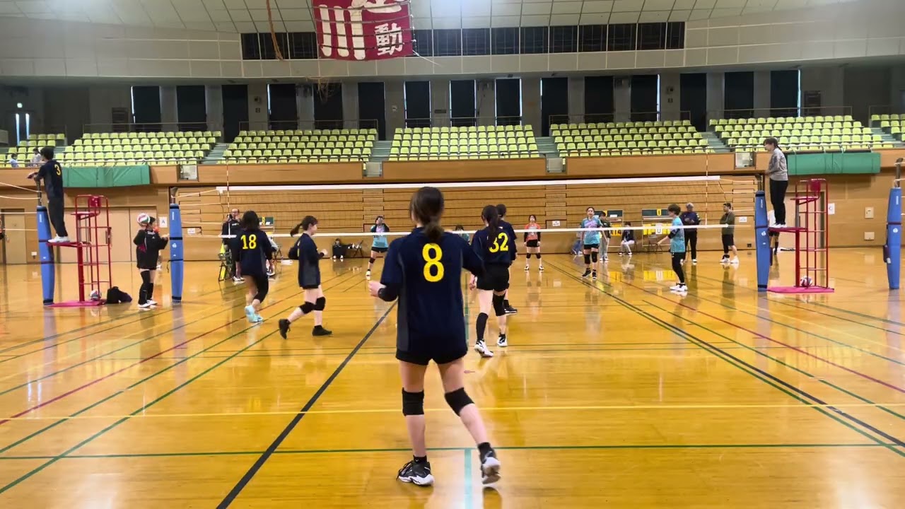 2026.02.23 建設リーグ女6 vs東急 1セット目