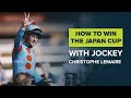 How to win the japan cup with christophe lemaire horse racing jockey  rider ofalmond eye 
