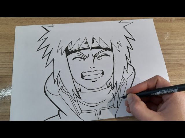 Desenhando o Minato #desenho #anime #otaku #drawingchallenge #naruto #