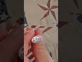Memorial day polka dot french tips