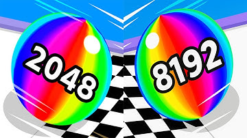 Ball Run 2048 NEW UPDATE Android iOS Gameplay Level 201-250