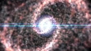 Galaxy density waves (3ds max animation)