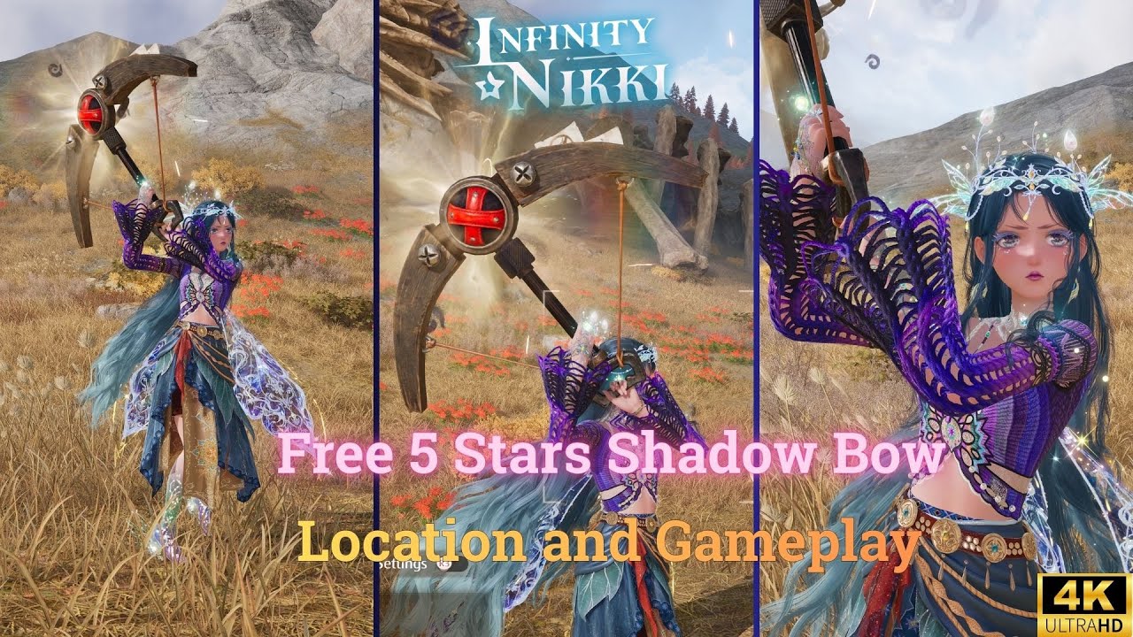 Infinity Nikki Shadow Bow Guide | Location & Gameplay Showcase