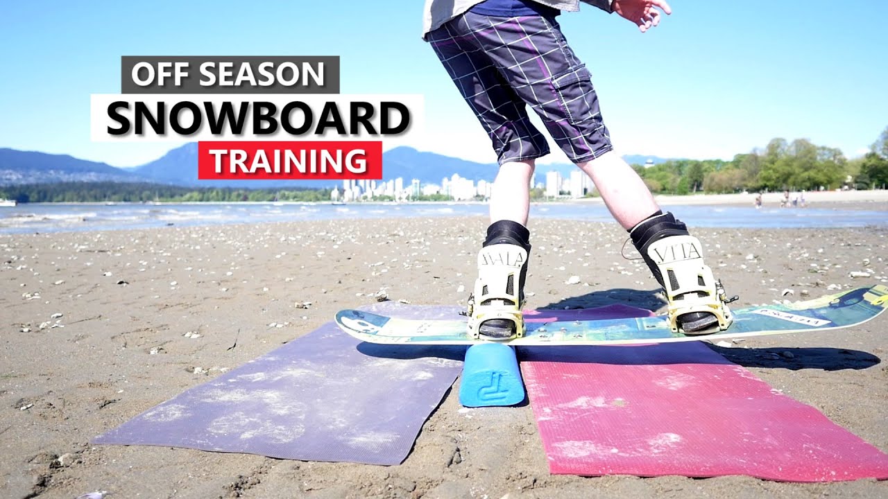 Off Season Snowboard Training Gear Tricks Youtube in Snowboard Tricks Practice Home
