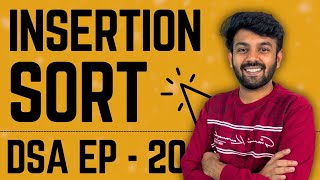 Insertion Sort Algorithm | Data Structures & Algorithms | Ep-20 DSA Mastery | code io - Tamil