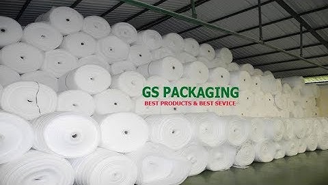 Sản xuất mút xốp Pe foam mỏng màu trắng độ dầy theo yêu cầu