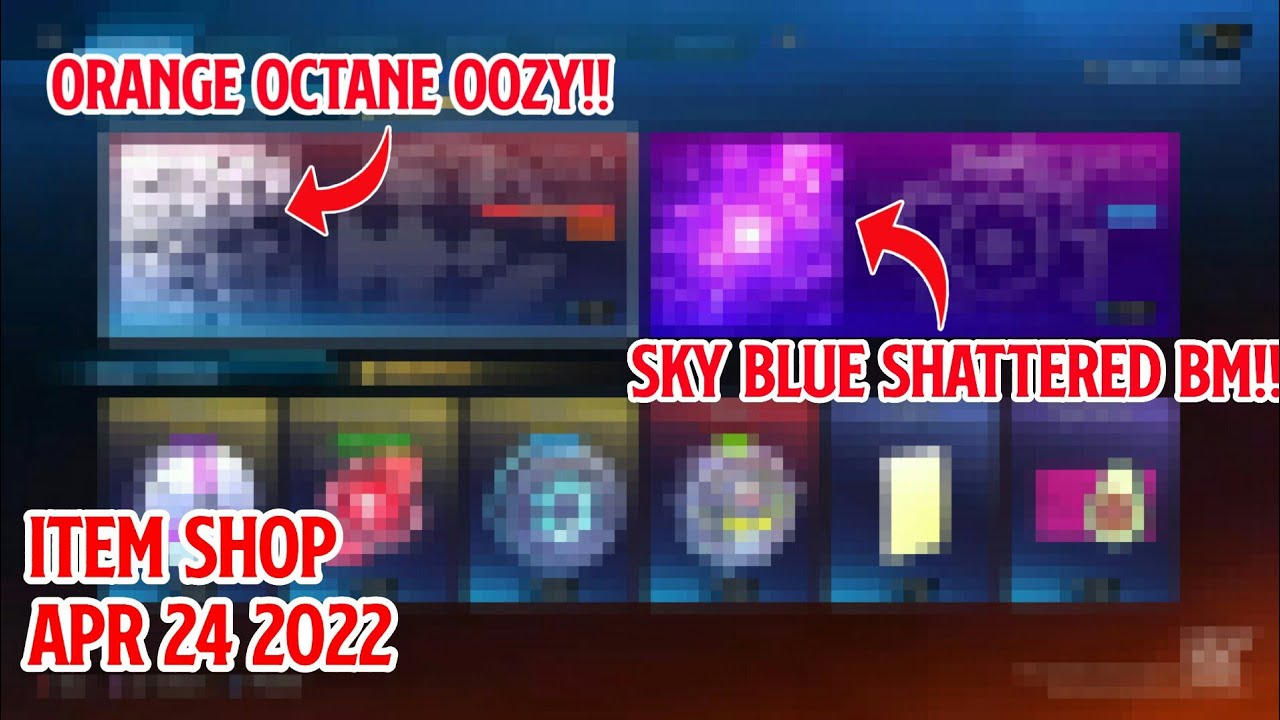Rocket League item shop today APR 24 2022 Orange Octane OOZY,SB Shattered BM,Puprle Zowie Wheels
