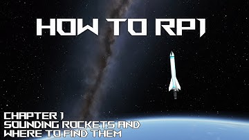How To RP1 - Ep:1 - Sounding Rockets and where to find them!!!