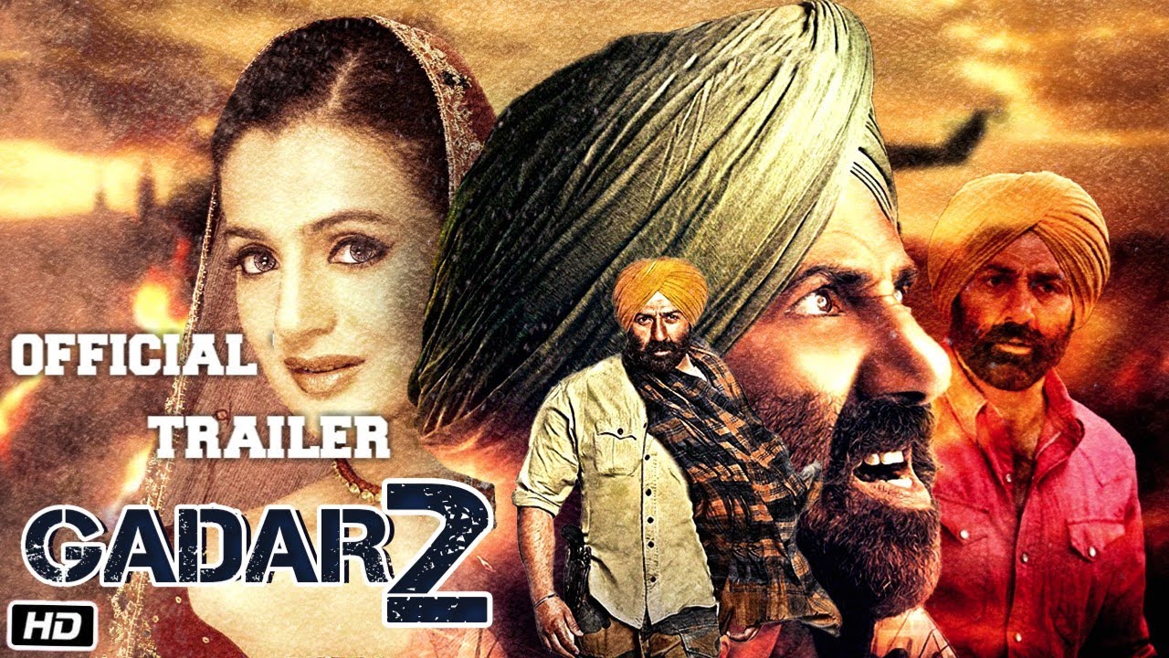 Gadar 2 Movie: Official Trailer Teaser, Release Date, Star Cast, Sunny Deol, Ameesha Patel - YouTube