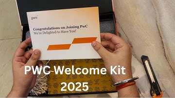 PwC Goodies Unboxing | Life at PwC | Welcome Kit 2025