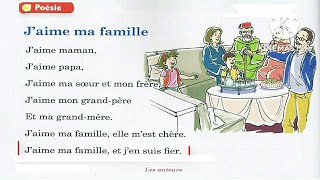 poésie :jaime ma famille/le nouvel espace 2aep