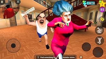 Scary Stranger 3D - New Update New Special Levels Control Mr Grumpy Secret Room Android Gameplay