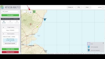 Metocean Analytics®: Create a Project