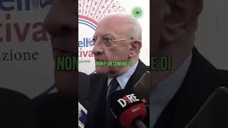 Vincenzo De Luca sulle regionali in Campania #ilcapitale #politica #campania #deluca