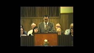 1993 Oct 17 AM & PM services day before Bro Dabbs funeral  10 18 93 Funeral