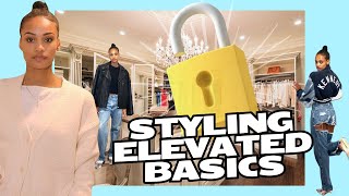 How To Make Your Style Better| Elevated Basics| Try on Haul  Transitional Spring looks