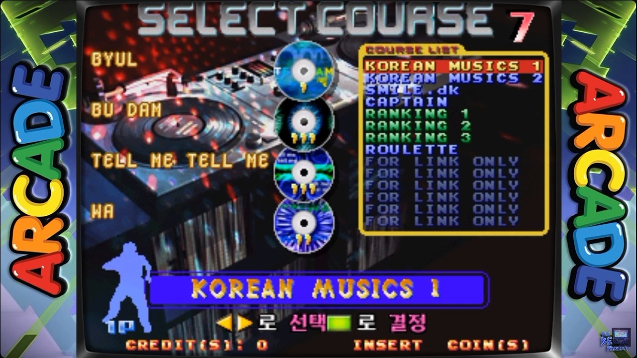 MAME 0.288] Dance Dance Revolution 3rdMIX - Ver.Korea (GN887 VER