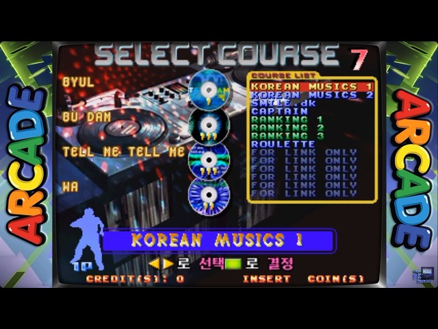 MAME 0.288] Dance Dance Revolution 3rdMIX - Ver.Korea (GN887 VER