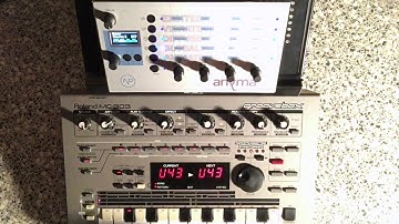 Anyma Phi: Sequenced using a groovebox