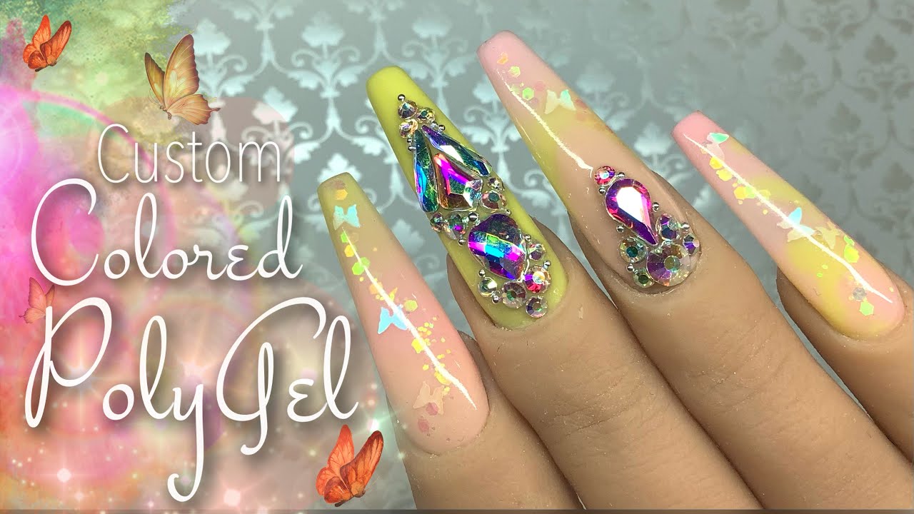 Custom Color PolyGel | Mixing PolyGel with Gel Polish | Does it work? | Beetles PR Unboxing