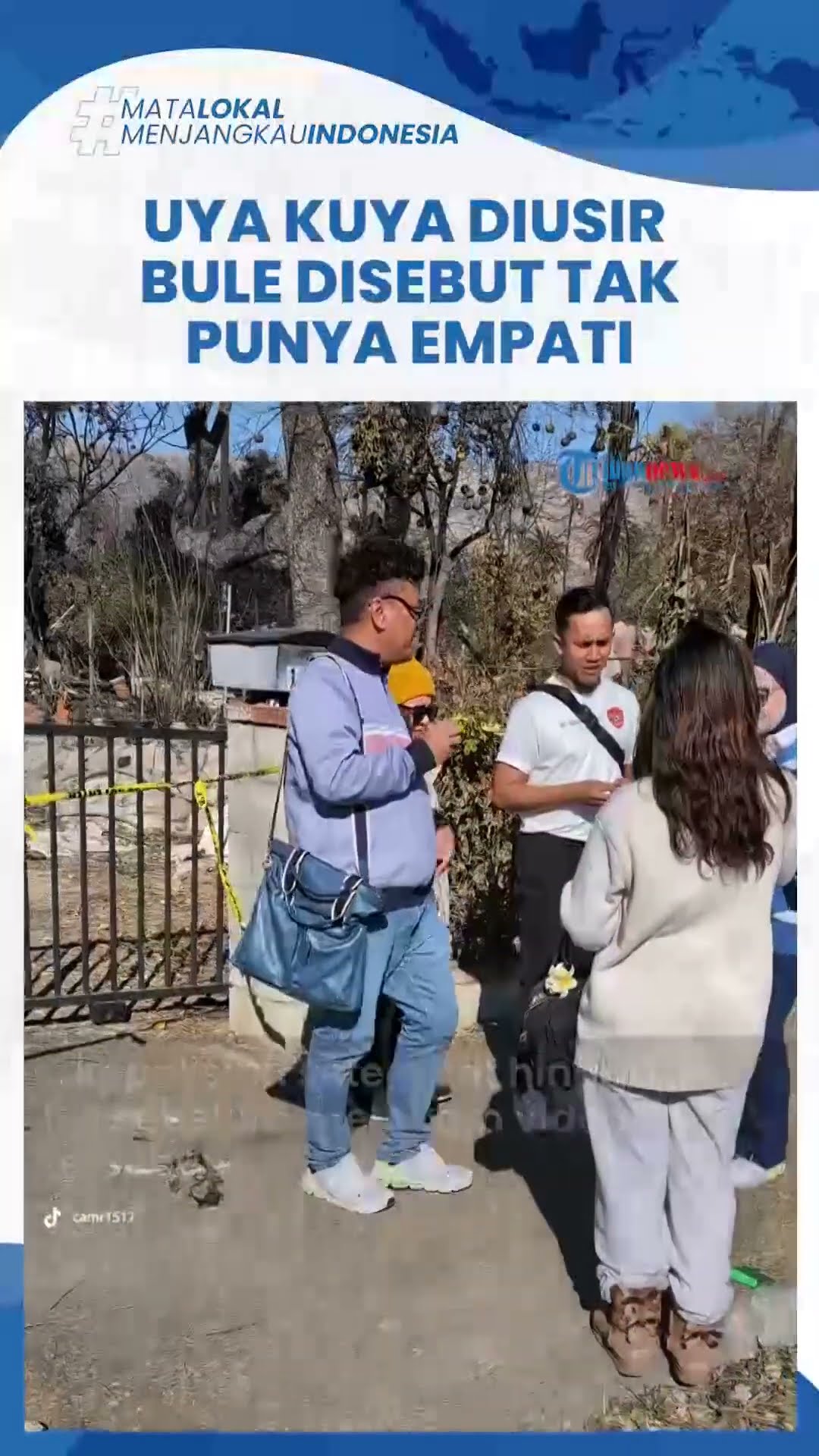 Buat Konten di Depan Rumah Korban Kebakaran Los Angeles Uya Kuya Diusir, Disebut Tak Punya Empati