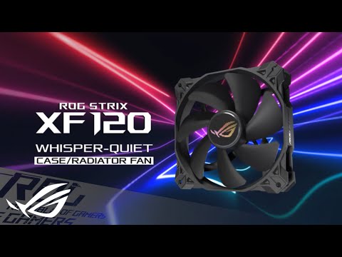 ROG Strix XF 120 - Whisper-Quiet Case/Radiator Fan