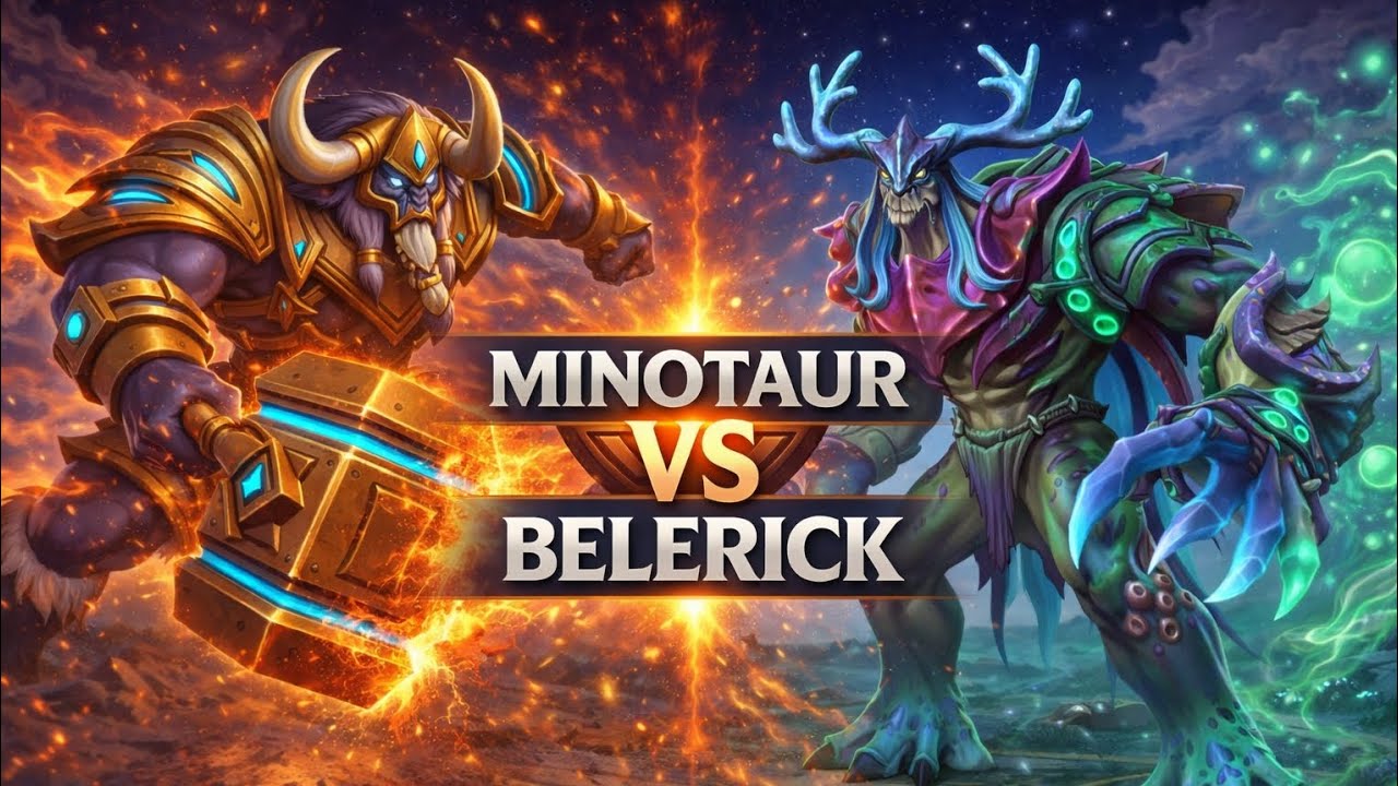 MINOTAUR VS BELERICK (@GAMINGZONEBYSUNDRAM)