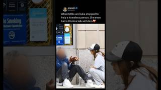 When Millie Bobby Brown And Jake Bongiovi Stopped To Help A Homeless Person