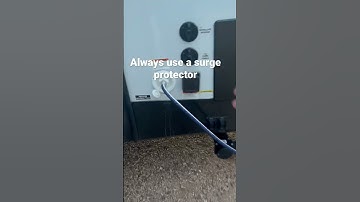 Always use a surge protector for your RV at campgrounds #rvtips #rvlife #powersurge #surgeprotector