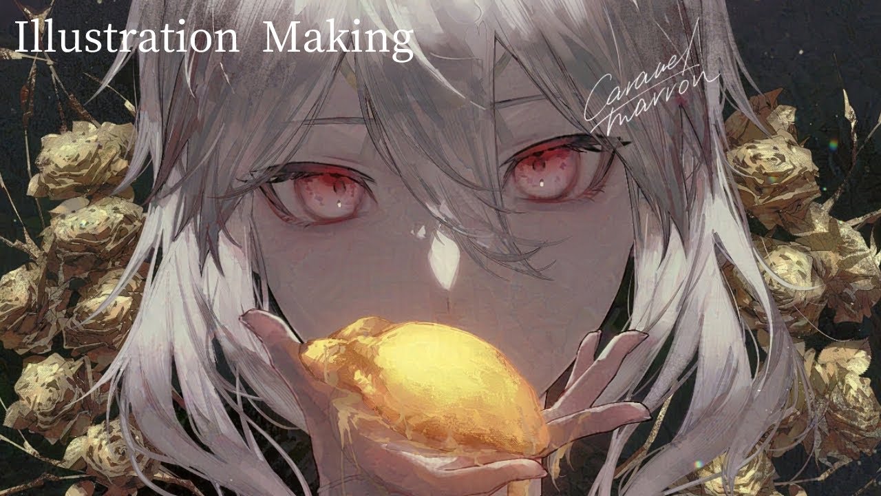 【イラストメイキング】コードヴェイン2/CODEVEINⅡ✦ルゥ・マグメル/Lou MagMell【Illustration Making】