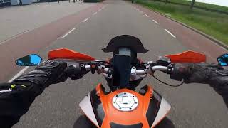 Nice City Ride  KTM DUKE 125  POV  LEOVINCE EXHAUST  RAW AUDIO