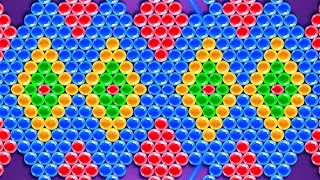 Bubble Shooter King Gameplay Level 8 - 10 🔥 | Bubble Shooter New Game screenshot 4