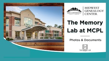 Memory Lab at MCPL: Digitizing Photos and Documents | Midwest Genealogy Center