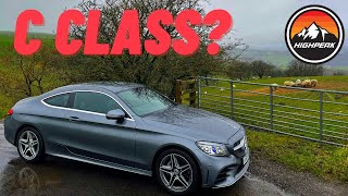 should you buy a mercedes c class coupe? (test drive & review 2019 w205 c220d)