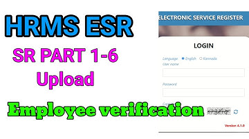 HRMS ESR entry. hrms esr sr upload. hrms esr caseworker sr upload @learneasilyhub