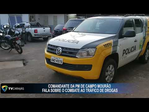 Comandante do 11° Batalhão da Policia Militar de C.Mourão fala sobre o combate ao tráfico de drogas